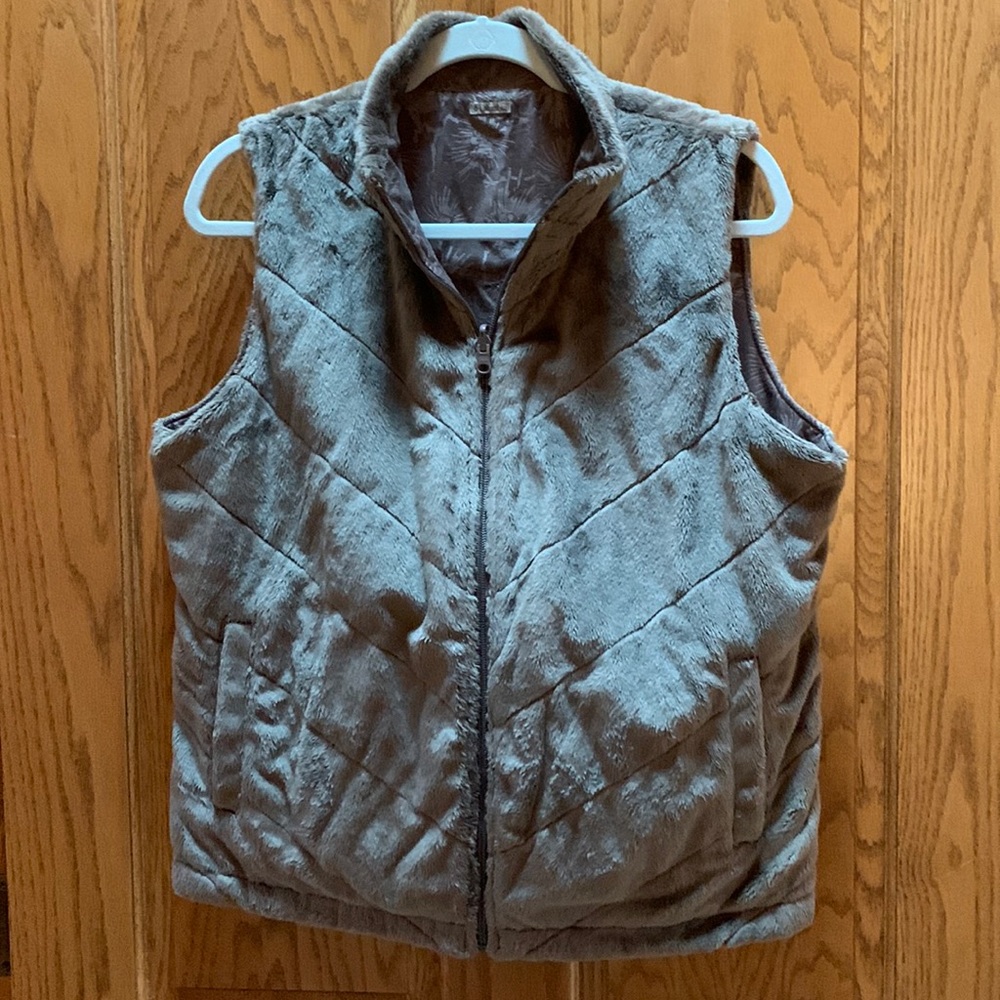 Womens reversible vest.